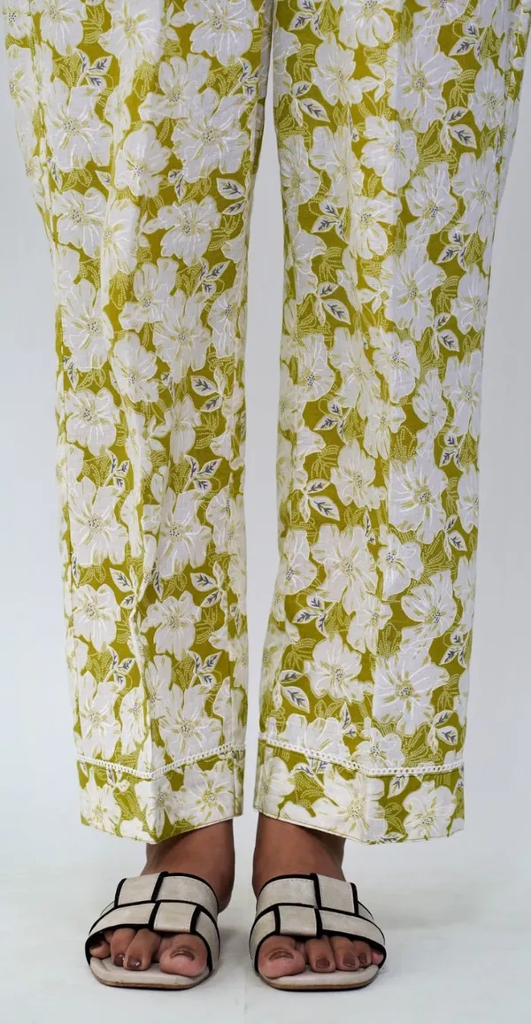 Green_And_White_Floral_Cotton_Co-Ord_Set_Fresh_Casual_Wear