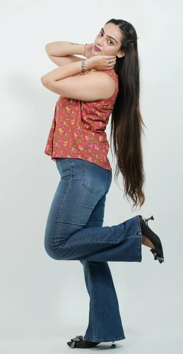 Stylish_Pink_Cotton_Top_Trendy_Casual_Wear_For_Women