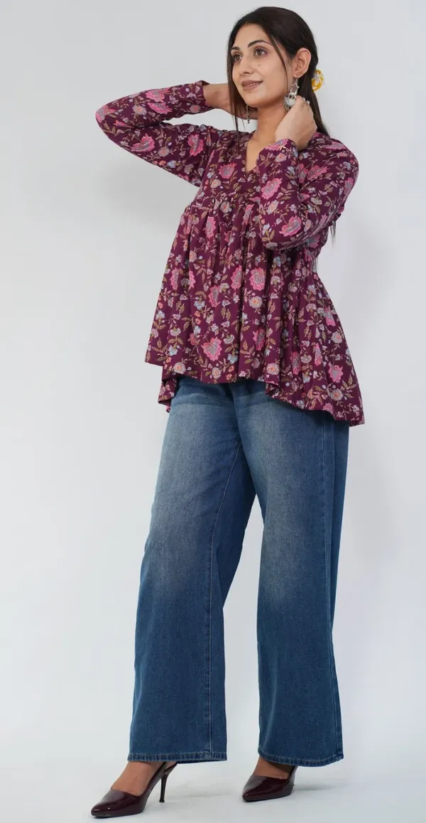 Elegant_Wine_Cotton_Top_Trendy_Everyday_Casual_Wear