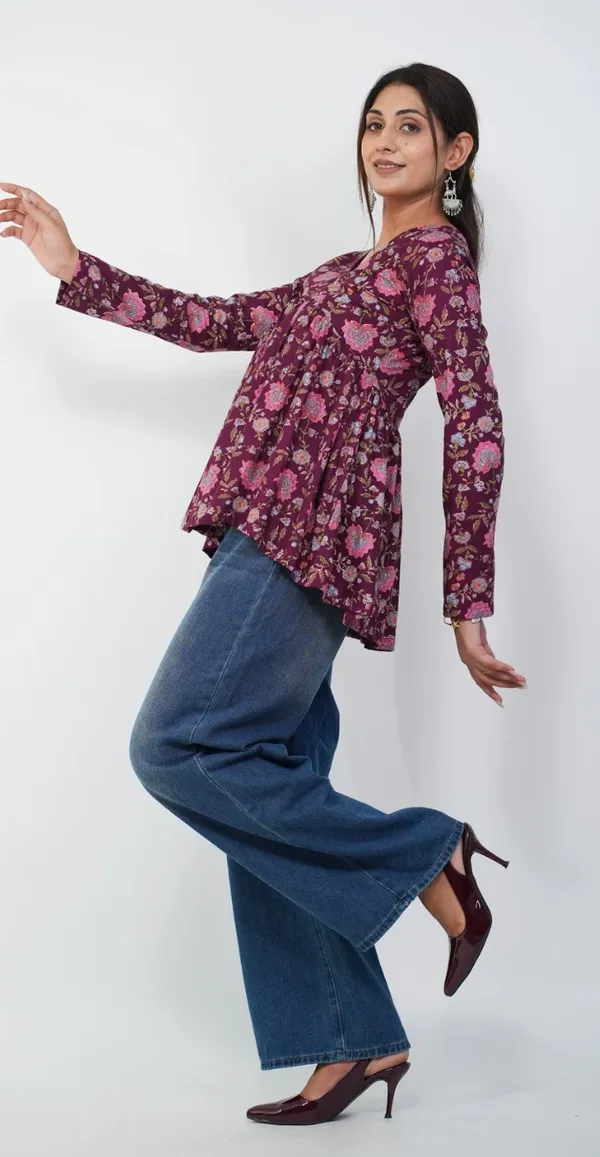 Elegant_Wine_Cotton_Top_Trendy_Everyday_Casual_Wear