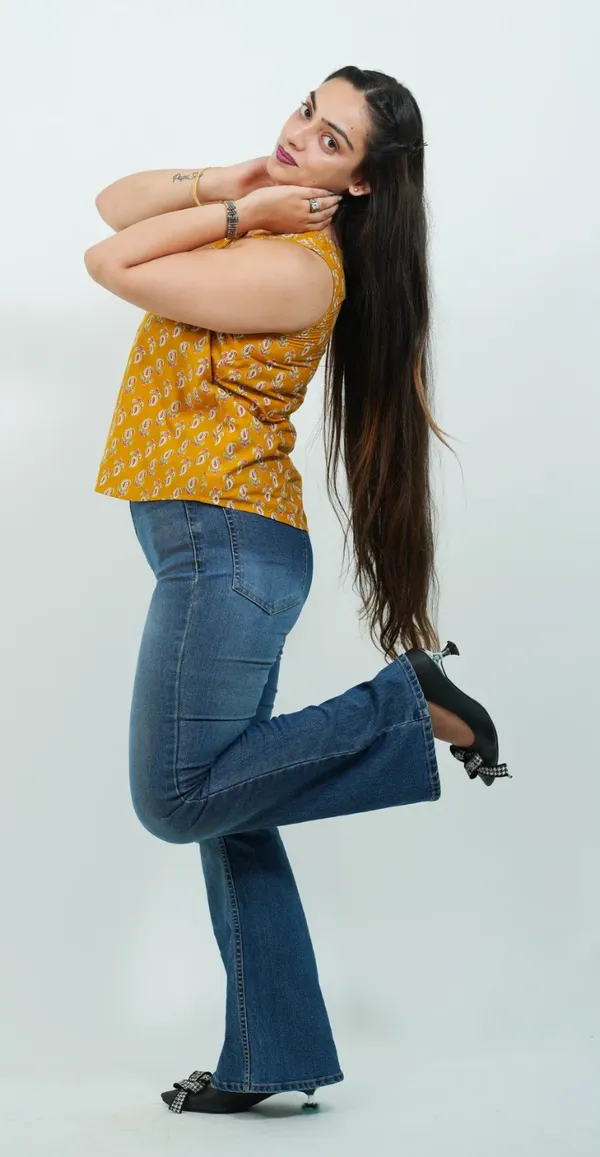 Bright_Yellow_Cotton_Top_Trendy_Casual_Daily_Wear