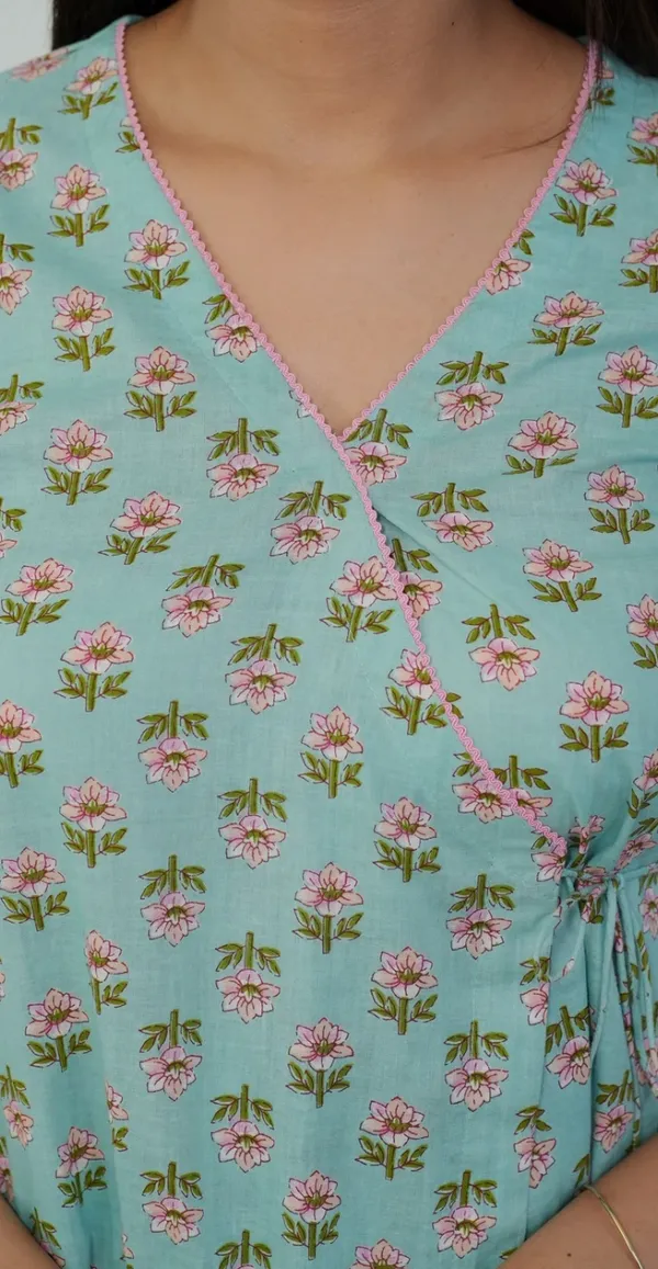 Angrakha_Green_Night_Suit_Stylish_Comfortable_Sleepwear_Top_Bottom