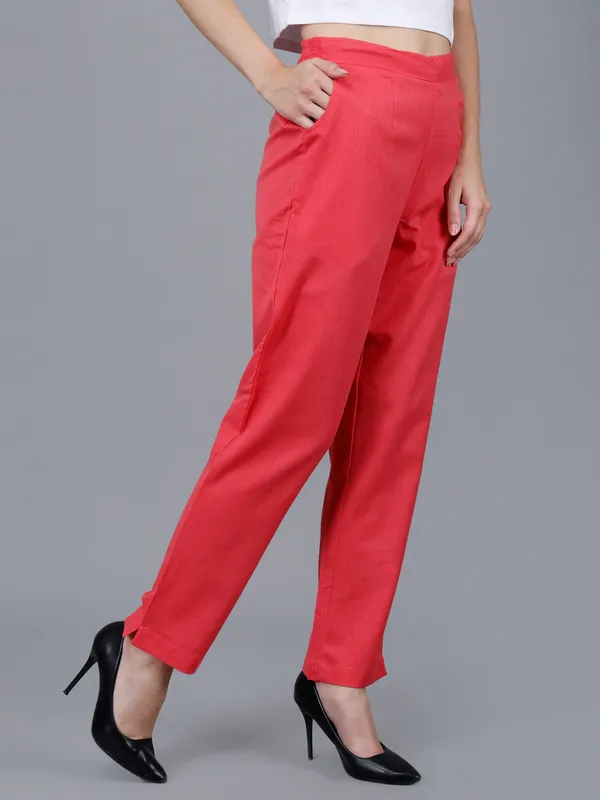 Coral_Cotton_Straight_Fit_Formal_Trousers_For_Women