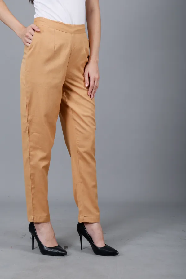 Beige_Cotton_High-Waist_Straight_Fit_Formal_Trousers_For_Women