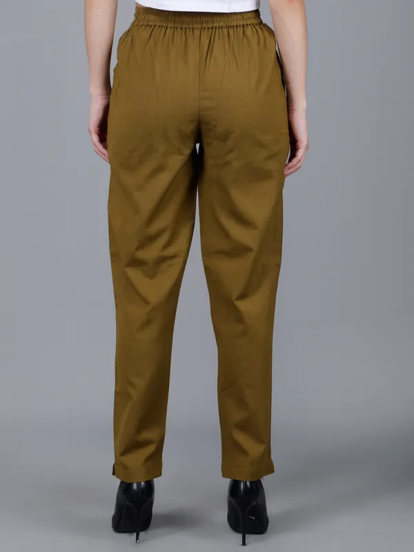 Olive_Green_Cotton_Ankle-Length_Formal_Trousers_For_Women
