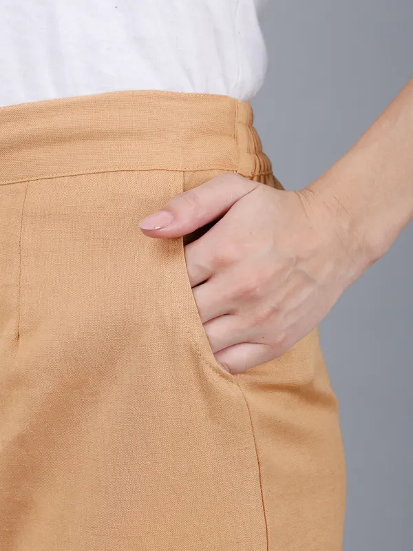Beige_Cotton_High-Waist_Straight_Fit_Formal_Trousers_For_Women