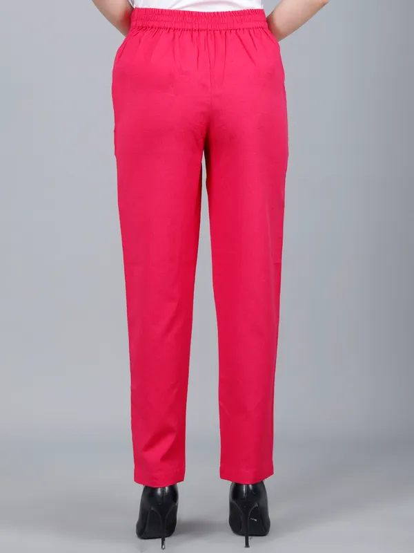 Rani_Pink_Cotton_High-Waist_Formal_Trousers_For_Women