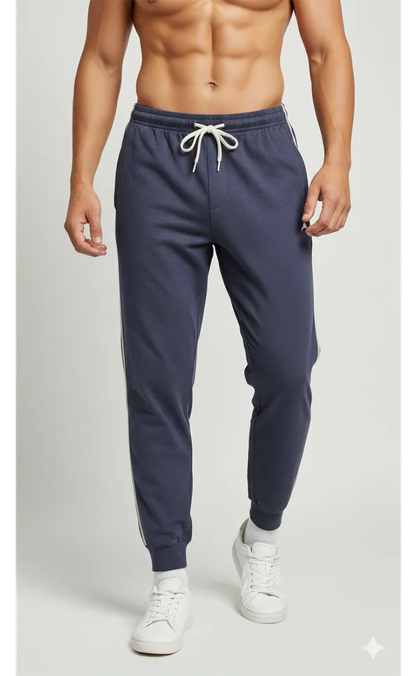 Navy_Blue_Cotton_Rib_Knit_Joggers_For_Men