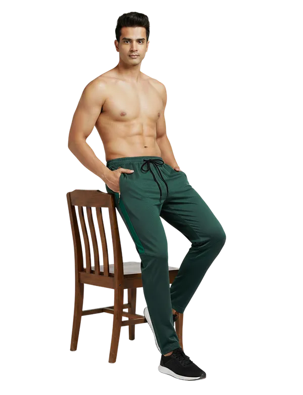 Green_Melange_Cotton_Blend_Slim_Fit_Track_Pants_For_Men