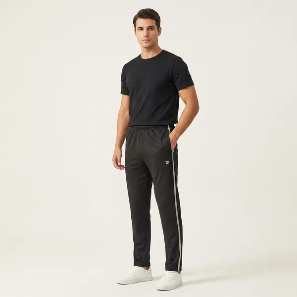 Royal_Blue_Cotton_Rib_Knit_Joggers_For_Men