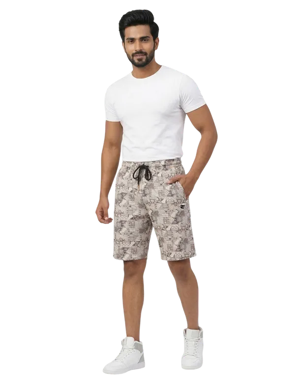 Light_Pink_Brown_Silk_Printed_Shorts_For_Men