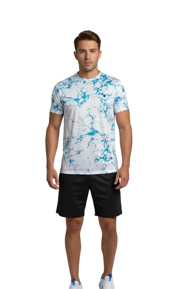 Blue_Cotton_Blend_Round_Neck_Printed_T_Shirt_For_Men
