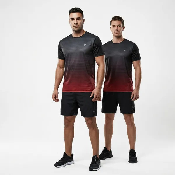Red_&_Black_Polyester_Blend_Round_Neck_Printed_T_Shirt_For_Men