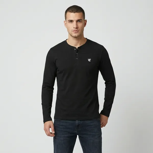 Royal_Blue_Cotton_Blend_Round_Neck_Solid_Full_Sleeve_T_Shirt_For_Men