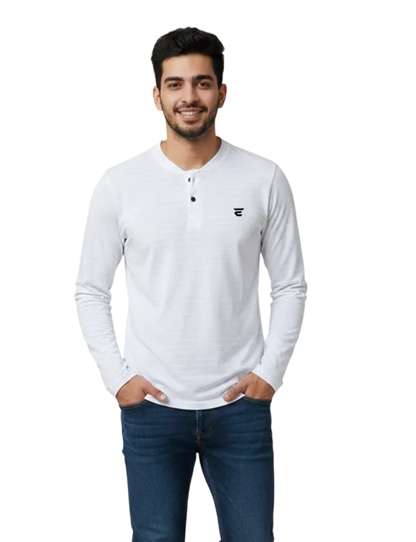 White_Cotton_Blend_Round_Neck_Full_Sleeve_T_Shirt_For_Men