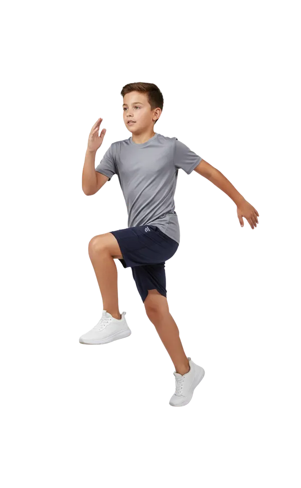 Blue_Cotton_Blend_4_Way_Stretch_Sports_Shorts_For_Kids