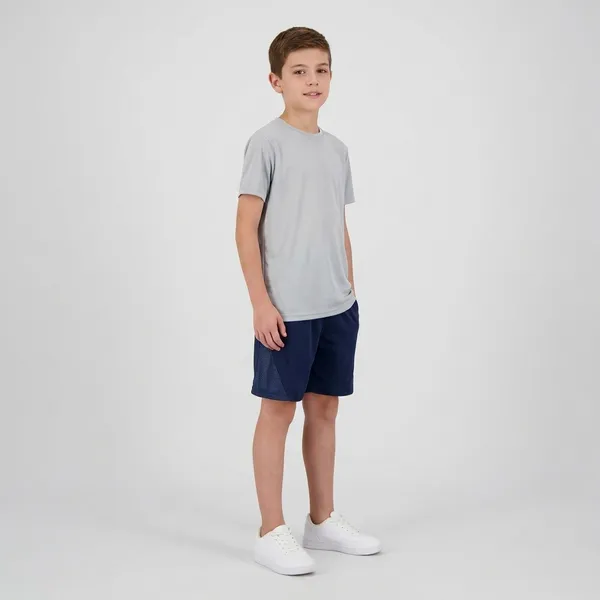 Blue_Cotton_Blend_4_Way_Stretch_Sports_Shorts_For_Kids