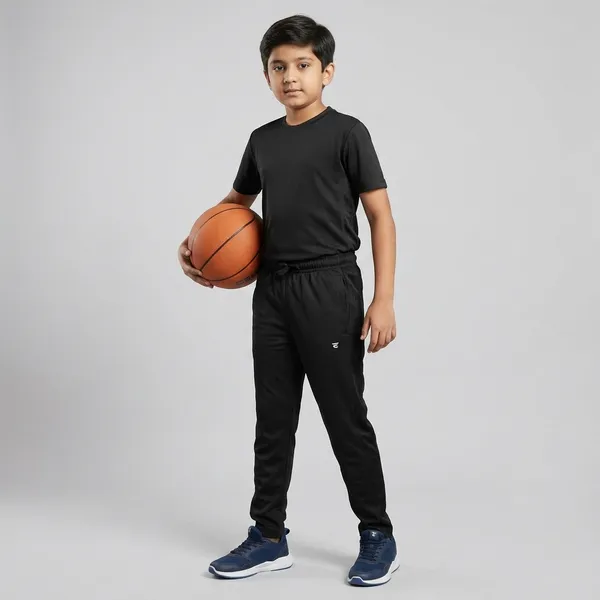 Black_Cotton_Blend_4_Way_Drifit_Side_Mesh_Boys_Track_Wear_For_Kids