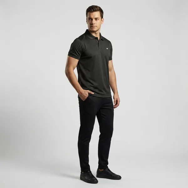Black_Polyester_2_Way_Stretch_Polo_Neck_Solid_T_Shirt_For_Men