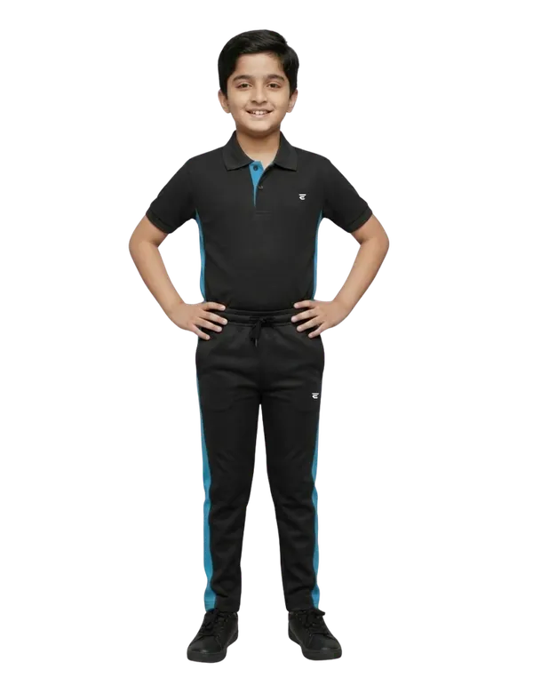 Blue_Cotton_Blend_Stretch_Fit_Boys_Twin_Set_For_Kids