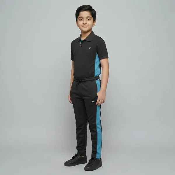 Blue_Cotton_Blend_Stretch_Fit_Boys_Twin_Set_For_Kids