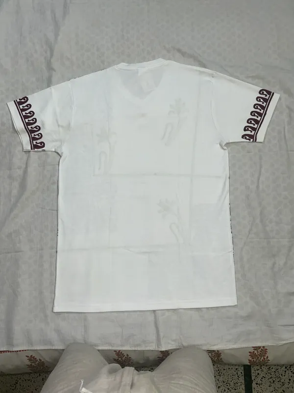 Womenia_Block_Printed_And_Hummingbird_Block_Printed_White_T-Shirt_Pack_Of_2