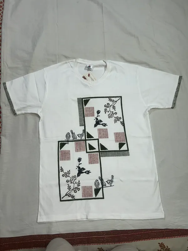 Hummingbird_Block_Printed_White_T-Shirt