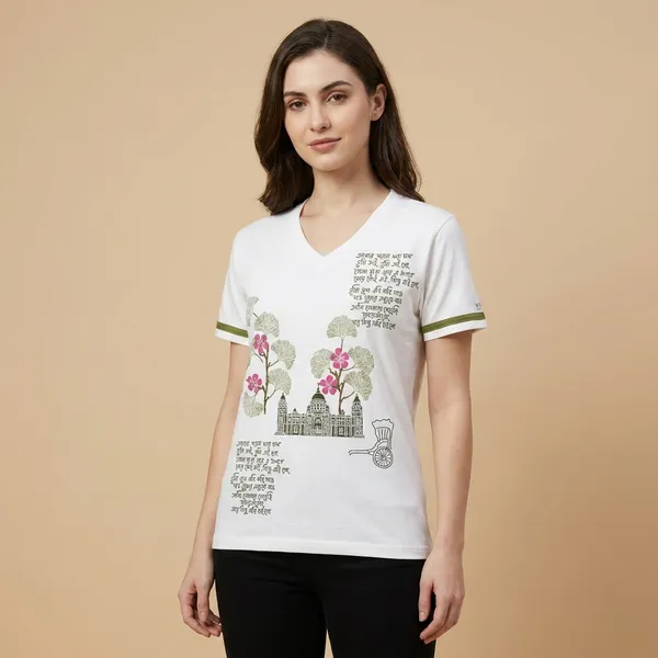 Lotus_Block_Printed_And_Victoria_Block_Printed_White_T-Shirt_Pack_Of_2