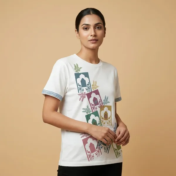 Pakeezah_Block_Printed_And_Sea_World_Block_Printed_White_T-Shirt_Pack_Of_2