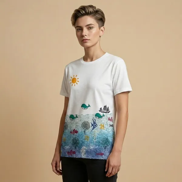 Pakeezah_Block_Printed_And_Sea_World_Block_Printed_White_T-Shirt_Pack_Of_2