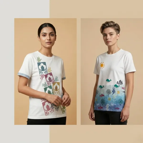 Pakeezah_Block_Printed_And_Sea_World_Block_Printed_White_T-Shirt_Pack_Of_2