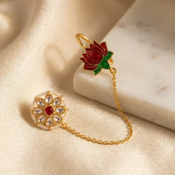 Premium_Quality_Long_Chain_Kashmiri_Earrings_For_Women