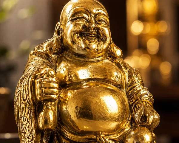 100%_Solid_Brass_Laughing_Buddha_Statue_|_Handmade_Golden_Happy_Buddha_Idol_for_Home,_Office,_Feng_Shui,_Living_Room_&_Prosperity_Décor