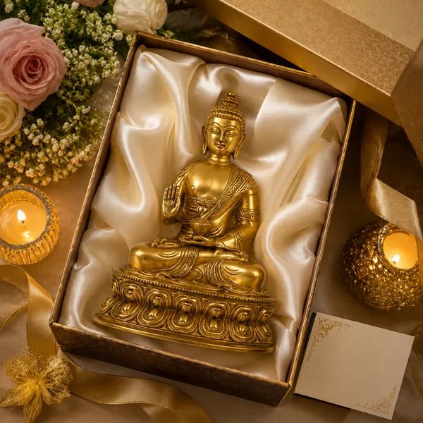 100%_Solid_Brass_Lord_Buddha_Statue_|_Handmade_Golden_Buddha_Idol_for_Home_Temple,_Meditation,_Living_Room,_Office_&_Spiritual_Décor
