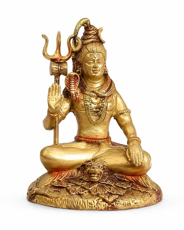 100%_Solid_Brass_Lord_Shiva_Idol_|_Premium_Mahadev_Statue_for_Home_Temple,_Office_&_Pooja_Room_|_Hindu_God_Shiva_Murti_for_Spiritual_Décor,_Meditation,_Housewarming_&_Festival_Gift_(1.56_kg,_Golden)