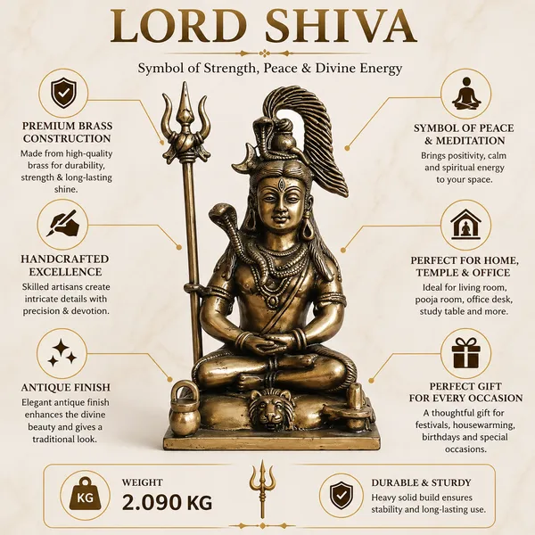 100%_solid_brass_Lord_Shiva_statue_(2.09_kg)_featuring_Trishul,_Shivling_&_Nandi._Handmade_antique_brass_Mahadev_idol_for_home_temple,_office_décor,_meditation_and_gifting.