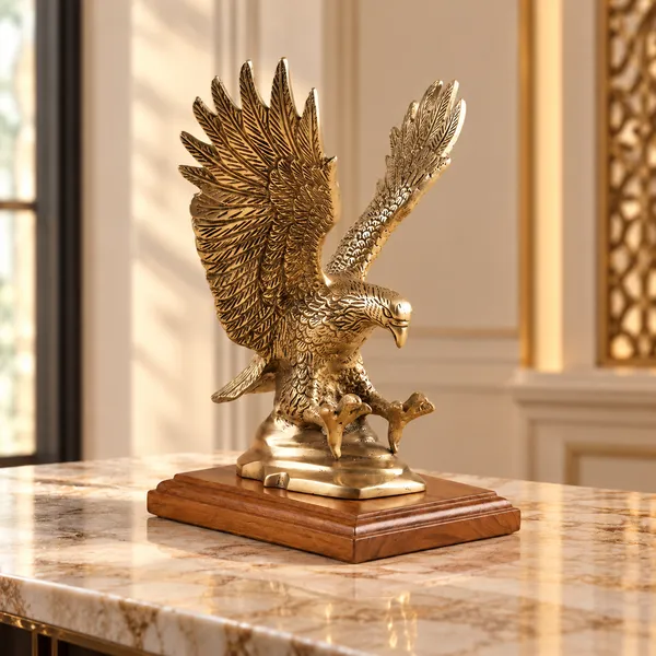Golden_Eagle_Figurine_-_Brass_Finish_Decorative_Showpiece
