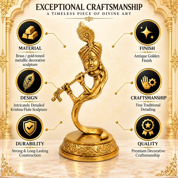 Premium_Brass_Lord_Krishna_Statue_(0.915_kg)_|_Golden_Flute_Krishna_Idol_for_Home_Decor,_Pooja_Room_&_Gifting