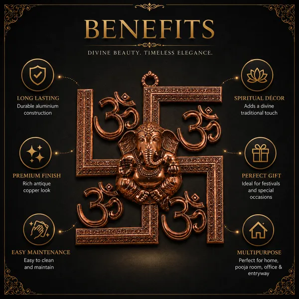 _Ganesha_Wall_Decor_with_Om_Symbols_&_Antique_Copper_Finish_800g_|_Shree_Ganesh_Wall_Hanging_for_Pooja_Room,_Home_&_Entrance