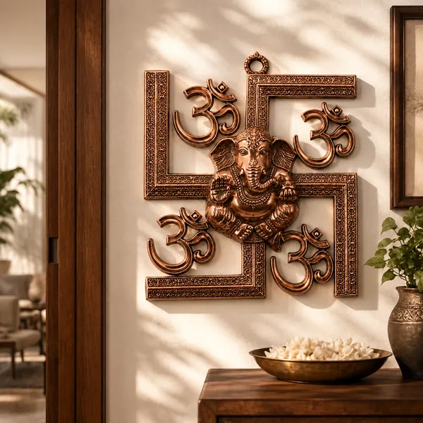 _Ganesha_Wall_Decor_with_Om_Symbols_&_Antique_Copper_Finish_800g_|_Shree_Ganesh_Wall_Hanging_for_Pooja_Room,_Home_&_Entrance