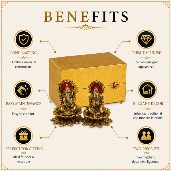 Lakshmi_Ganesha_Idol_Set_290g_with_Antique_Gold_Finish_|_4_Inch_Each_Decorative_Hindu_God_Statue_Set_for_Pooja_&_Gifting
