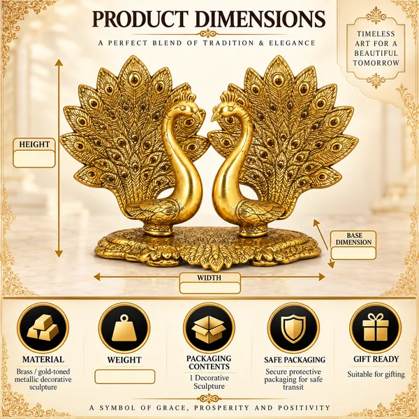 Peacock_Pair_Decorative_Sculpture_440g_with_Antique_Golden_Finish_|_Premium_Peacock_Showpiece_for_Home_Decor_&_Gifting