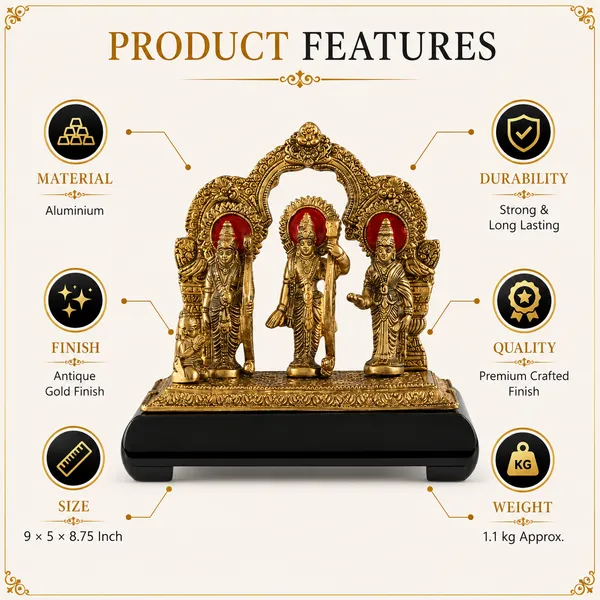 _Ram_Darbar_Idol_Statue_with_Intricate_Traditional_Carving_&_Decorative_Base,_1.1kg_|_Ram_Sita_Lakshman_Murti_for_Pooja_&_Gifting
