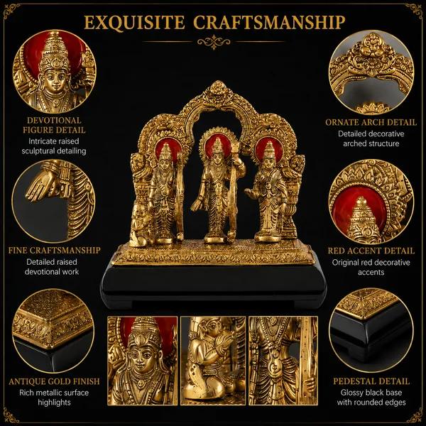 _Ram_Darbar_Idol_Statue_with_Intricate_Traditional_Carving_&_Decorative_Base,_1.1kg_|_Ram_Sita_Lakshman_Murti_for_Pooja_&_Gifting