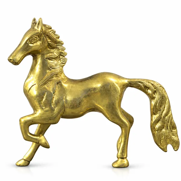 Brass_Horse_Decorative_Sculpture_with_1.76kg_Weight_|_Premium_Golden_Horse_Figurine_for_Living_Room,_Office,_Home_Decor_&_Gifting