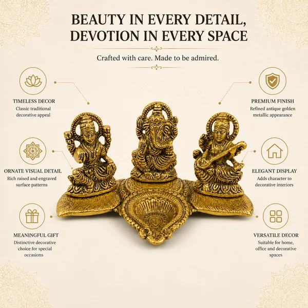 __Lakshmi_Ganesha_Saraswati_Idol_with_Diya_|_Laxmi_Ganesh_Saraswati_Statue_for_Pooja_Room,_Home_Temple,_Living_Room,_Office_&_Festive_Décor