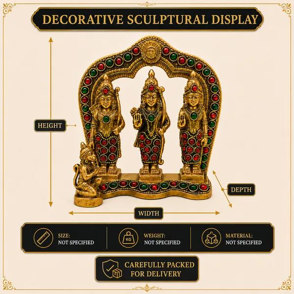 Brass_Ram_Darbar_Idol_with_Red_&_Green_Stone_Work_|_Premium_Ram_Sita_Lakshman_Hanuman_Statue_for_Pooja_Room_&_Home_Decor