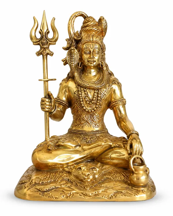 Handcrafted_100%_Solid_Brass_Lord_Shiva_Idol_|_Premium_Mahadev_Statue_for_Home_Temple,_Pooja_Room_&_Office_|_Hindu_God_Shiva_Murti_for_Spiritual_Décor,_Meditation,_Housewarming_&_Festival_Gift_|_Golden_Finish_|_3.86_kg