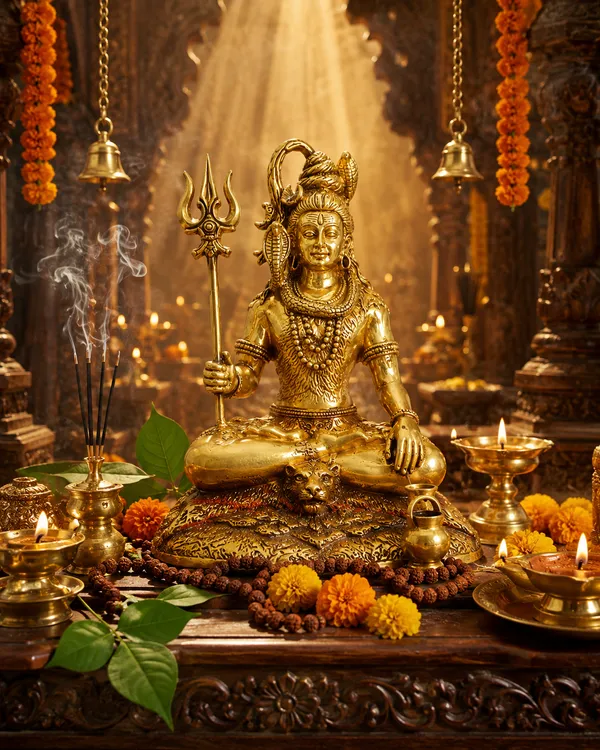 Handcrafted_100%_Solid_Brass_Lord_Shiva_Idol_|_Premium_Mahadev_Statue_for_Home_Temple,_Pooja_Room_&_Office_|_Hindu_God_Shiva_Murti_for_Spiritual_Décor,_Meditation,_Housewarming_&_Festival_Gift_|_Golden_Finish_|_3.86_kg