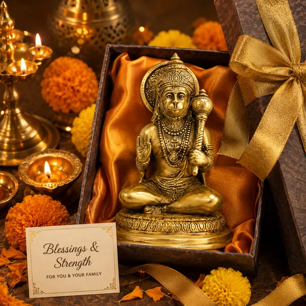 100%_Brass_Golden_Hanuman_Ji_Statue_|_1.5_kg_Heavy_Brass_Hanuman_Idol_|_Handmade_Decorative_Bajrangbali_Murti_for_Home_Temple,_Pooja_Room,_Office,_Living_Room_&_Spiritual_Gift
